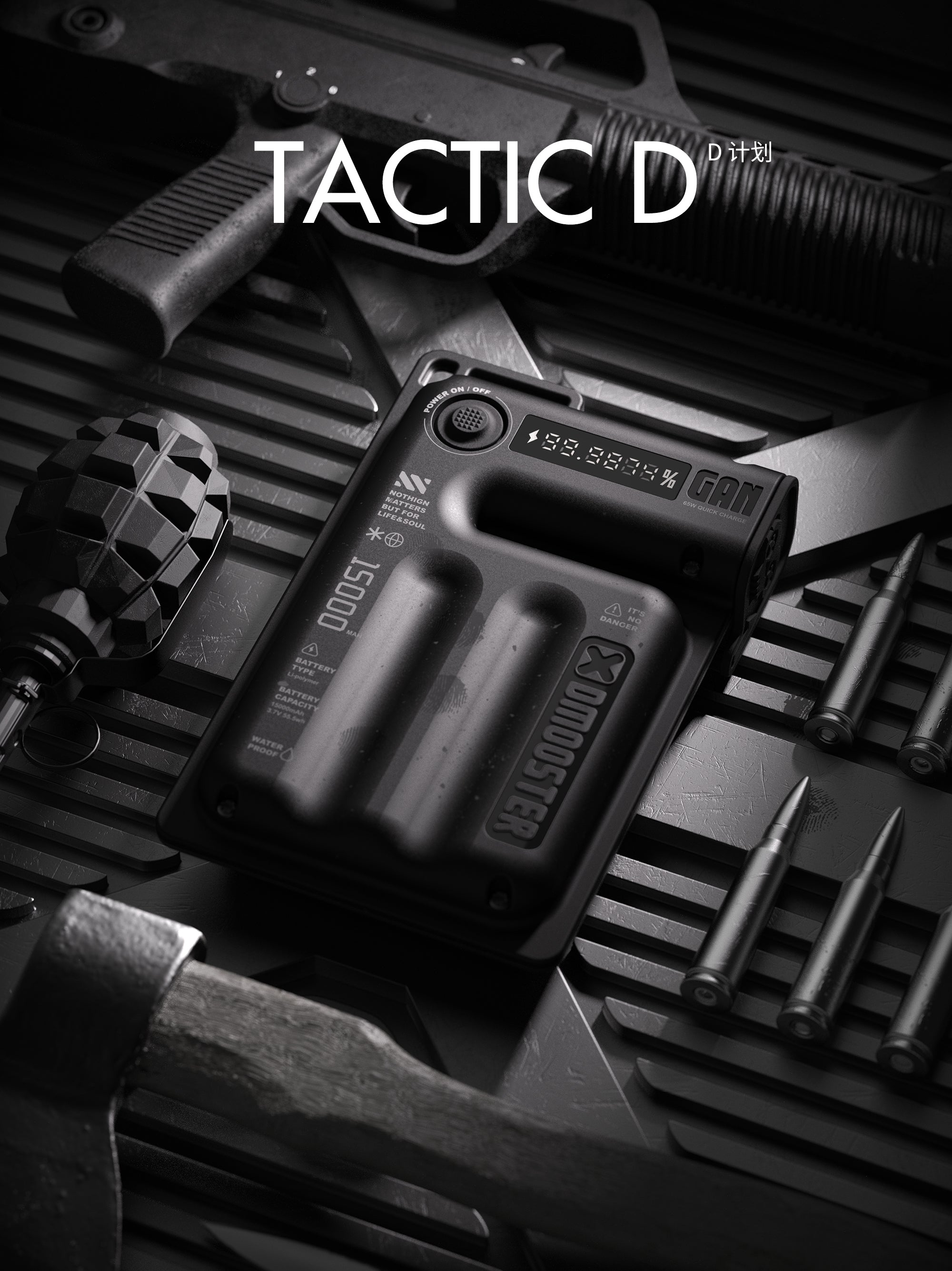 Dmooster D28 65W GAN Destekli Powerbank